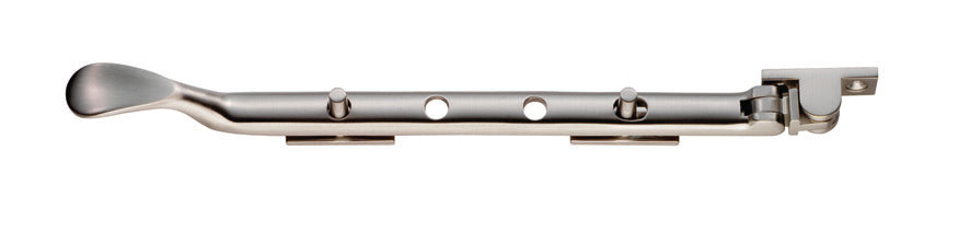 High quality image of Carlisle Brass - Victorian Casement Stay 254mm Satin Nickel - Satin Nickel | Sku. m44ssn | Trade Door Handles.