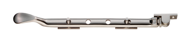 High quality image of Carlisle Brass - Victorian Casement Stay 254mm Satin Nickel - Satin Nickel | Sku. m44ssn | Trade Door Handles.