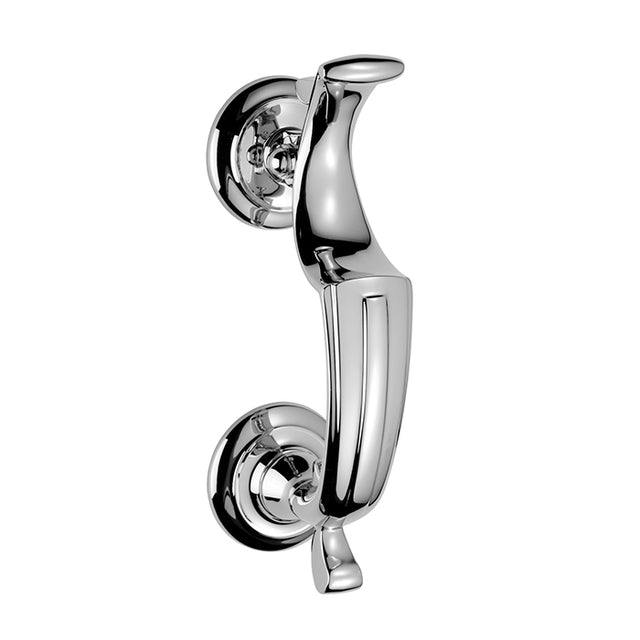 High quality image of Carlisle Brass - Doctors Knocker - Polished Chrome | Sku. m45cp | Trade Door Handles.