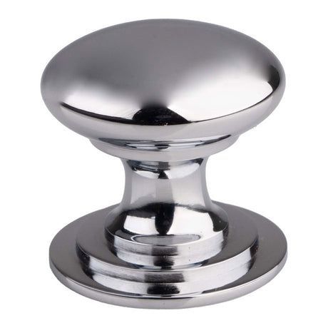 High quality image of FTD - Victorian Cupboard Knob 32mm - Polished Chrome | Sku. m47bcp | Trade Door Handles.
