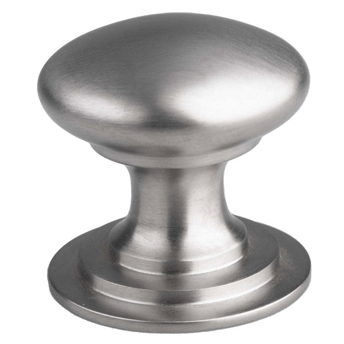 High quality image of FTD - Victorian Cupboard Knob 25mm Satin Nickel - Satin Nickel | Sku. m47asn | Trade Door Handles.