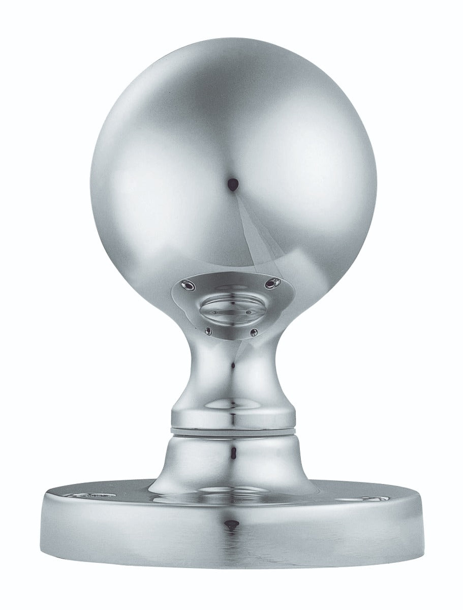 High quality image of Carlisle Brass - Victorian Ball Mortice Knob - Polished Chrome | Sku. m48cp | Trade Door Handles.