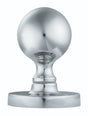 High quality image of Carlisle Brass - Victorian Ball Mortice Knob - Polished Chrome | Sku. m48cp | Trade Door Handles.