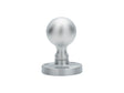 High quality image of Carlisle Brass - Victorian Ball Mortice Knob - Satin Chrome | Sku. m48scp | Trade Door Handles.