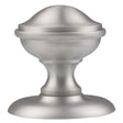 High quality image of Carlisle Brass - Round Centre Door Knob - Satin Chrome | Sku. m60sc | Trade Door Handles.