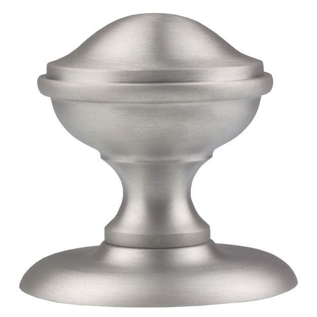 High quality image of Carlisle Brass - Round Centre Door Knob - Satin Chrome | Sku. m60sc | Trade Door Handles.