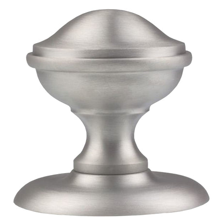 High quality image of Carlisle Brass - Round Centre Door Knob - Satin Chrome | Sku. m60sc | Trade Door Handles.