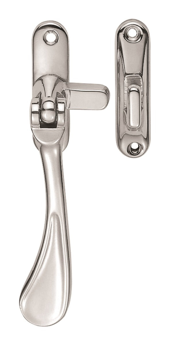 High quality image of Carlisle Brass - Casement Fastener Reversible - Polished Chrome | Sku. m73cp | Trade Door Handles.