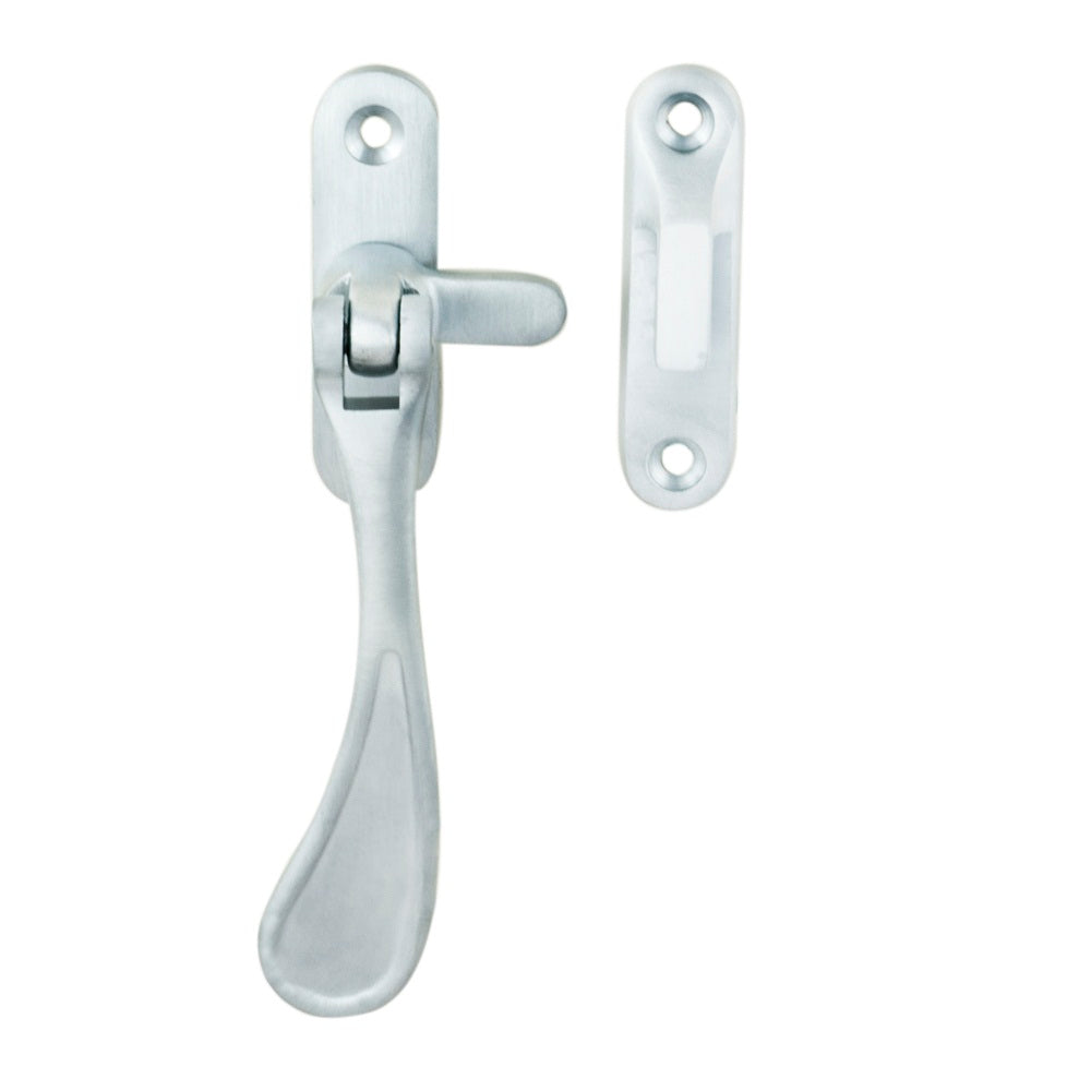 High quality image of Carlisle Brass - Casement Fastener Reversible - Satin Chrome | Sku. m73sc | Trade Door Handles.