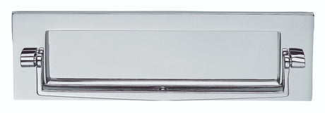 High quality image of Carlisle Brass - Postal Knocker 256 x 80mm - Polished Chrome | Sku. m78cp | Trade Door Handles.