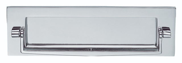 High quality image of Carlisle Brass - Postal Knocker 256 x 80mm - Polished Chrome | Sku. m78cp | Trade Door Handles.