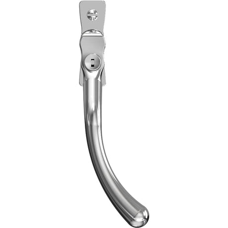 Mila Window Furniture Polished Chrome / Right Hand / Yes Mila Heritage Pear Drop Casement Handle Polished Chrome Right hand