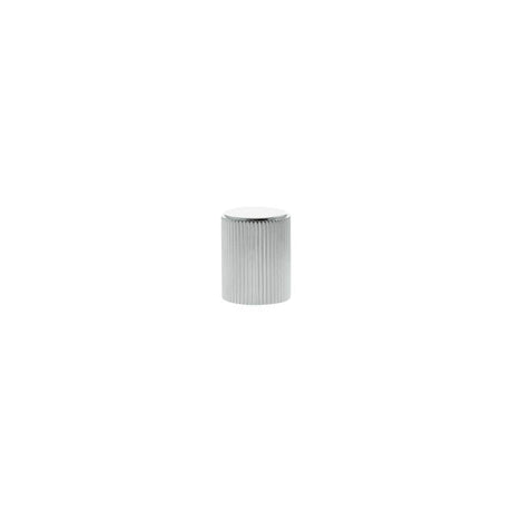 Millhouse Brass Cabinet Hardware Polished Chrome / Cabinet Knobs Millhouse Brass Battersea Linear Cylinder Cabinet Knob Handle - Polished Chrome
