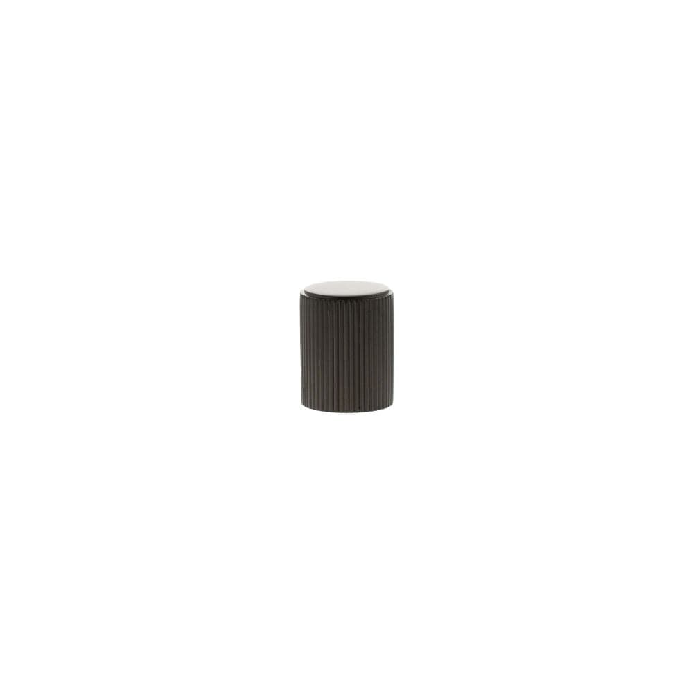 Millhouse Brass Cabinet Hardware Urban Dark Bronze / Cabinet Knobs Millhouse Brass Battersea Linear Cylinder Cabinet Knob Handle - Urban Dark Bronze