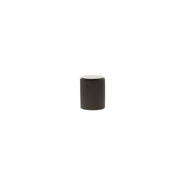 Millhouse Brass Cabinet Hardware Urban Dark Bronze / Cabinet Knobs Millhouse Brass Battersea Linear Cylinder Cabinet Knob Handle - Urban Dark Bronze