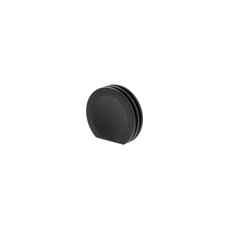 Millhouse Brass Cabinet Hardware Matt Black / Cabinet Knobs Millhouse Brass Battersea Linear Finger Pull Cabinet Knob Handle - Matt Black