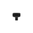 Quality image of Millhouse Brass Battersea Linear Round Cabinet Knob Handle - Matt Black | Sku. mhcl1532mb | available from Trade Door Handles.