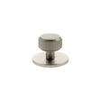 Quality image of Millhouse Brass Battersea Linear Round Cabinet Knob Handle on Backplate - Satin Nickel | Sku. mhclb1532sn | available from Trade Door Handles.