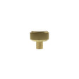 Quality image of Millhouse Brass Battersea Linear Round Cabinet Knob Handle - Satin Brass | Sku. mhcl1532sb | available from Trade Door Handles.