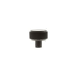 Quality image of Millhouse Brass Battersea Linear Round Cabinet Knob Handle - Urban Dark Bronze | Sku. mhcl1532udb | available from Trade Door Handles.