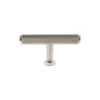 Quality image of Millhouse Brass Battersea Linear T-Bar Cabinet Knob Handle - Satin Nickel | Sku. mhcl1675sn | available from Trade Door Handles.