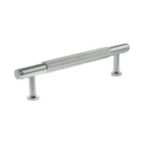 Millhouse Brass Cabinet Hardware Polished Chrome / Cabinet Pull Handles Millhouse Brass Battersea Linear T-Bar Cabinet Pull Handle 128mm - Polished Chrome