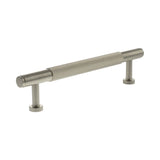 Millhouse Brass Cabinet Hardware Satin Nickel / Cabinet Pull Handles Millhouse Brass Battersea Linear T-Bar Cabinet Pull Handle 128mm - Satin Nickel