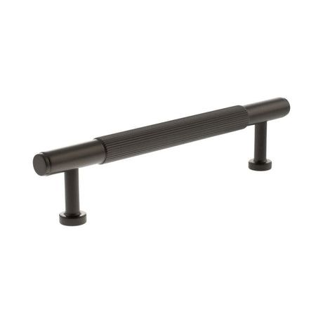 Millhouse Brass Cabinet Hardware Urban Dark Bronze / Cabinet Pull Handles Millhouse Brass Battersea Linear T-Bar Cabinet Pull Handle 128mm - Urban Dark Bronze