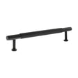 Quality image of Millhouse Brass Battersea Linear T-Bar Cabinet Pull Handle 160mm - Matt Black | Sku. mhcl17160mb | available from Trade Door Handles.