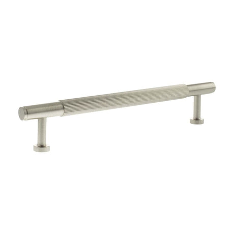 Millhouse Brass Cabinet Hardware Satin Nickel / Cabinet Pull Handles Millhouse Brass Battersea Linear T-Bar Cabinet Pull Handle 160mm - Satin Nickel