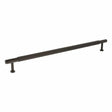Quality image of Millhouse Brass Battersea Linear T-Bar Cabinet Pull Handle 320mm - Urban Dark Bronze | Sku. mhcl17320udb | available from Trade Door Handles.