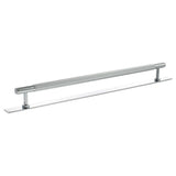Millhouse Brass Cabinet Hardware Polished Chrome / Cabinet Pull Handles Millhouse Brass Battersea Linear T-Bar Cabinet Pull Handle on Backplate 320mm - Polished Chrome