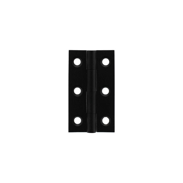 Millhouse Brass Cabinet Hardware Matt Black / Cabinet Hinges / 2" (51mm) Millhouse Brass Cabinet Butt Hinges 50mm x 28mm x 2mm - Matt Black