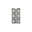Quality image of Millhouse Brass Cabinet Butt Hinges 50mm x 28mm x 2mm - Polished Chrome | Sku. mhbh50pc | available from Trade Door Handles.
