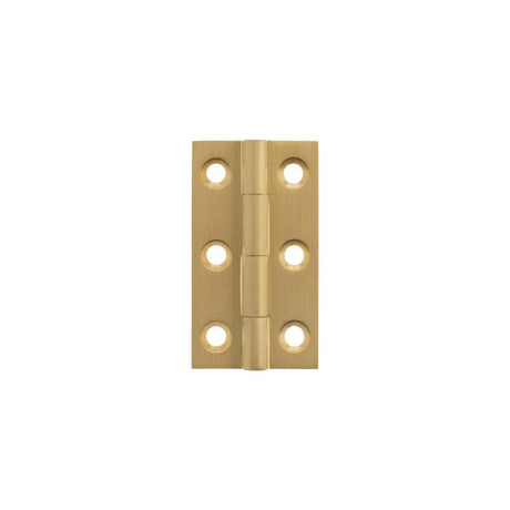 Millhouse Brass Cabinet Hardware Satin Brass / Cabinet Hinges / 2" (51mm) Millhouse Brass Cabinet Butt Hinges 50mm x 28mm x 2mm - Satin Brass