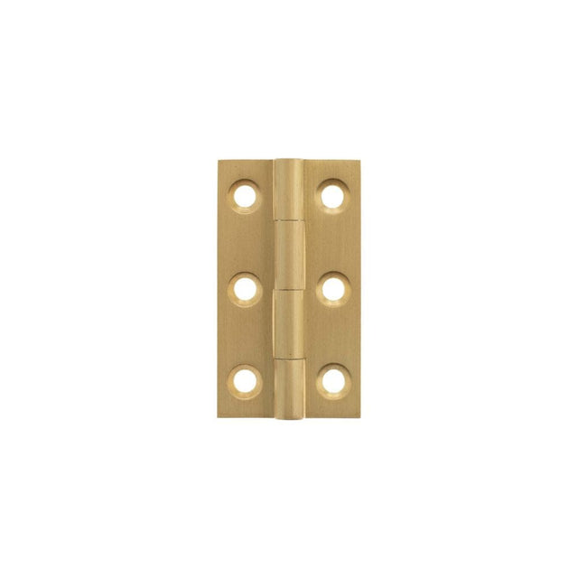 Millhouse Brass Cabinet Hardware Satin Brass / Cabinet Hinges / 2" (51mm) Millhouse Brass Cabinet Butt Hinges 50mm x 28mm x 2mm - Satin Brass