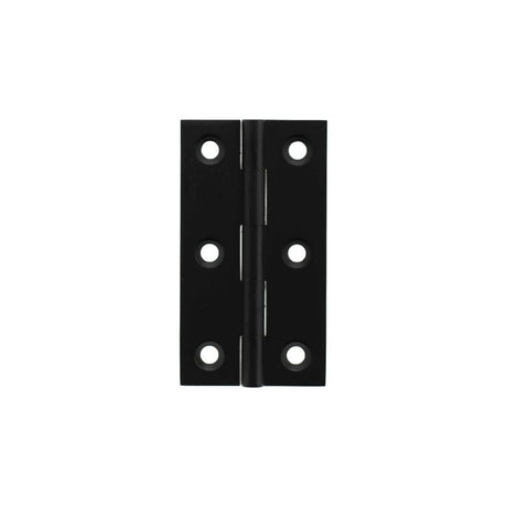 Millhouse Brass Cabinet Hardware Matt Black / Cabinet Hinges / 2.5" (64mm) Millhouse Brass Cabinet Butt Hinges 64mm x 35mm x 2mm - Matt Black