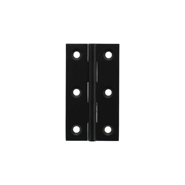 Millhouse Brass Cabinet Hardware Matt Black / Cabinet Hinges / 2.5" (64mm) Millhouse Brass Cabinet Butt Hinges 64mm x 35mm x 2mm - Matt Black