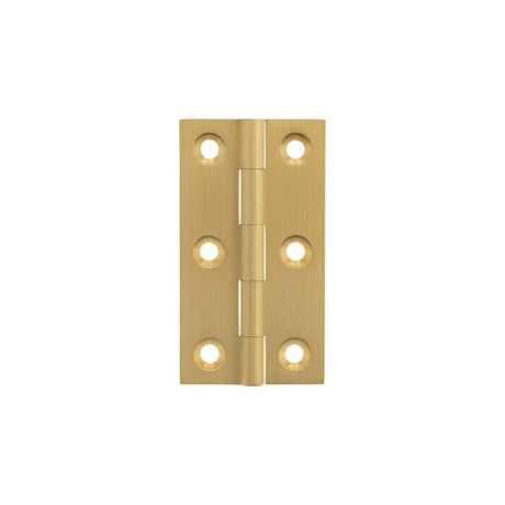 Millhouse Brass Cabinet Hardware Satin Brass / Cabinet Hinges / 2.5" (64mm) Millhouse Brass Cabinet Butt Hinges 64mm x 35mm x 2mm - Satin Brass
