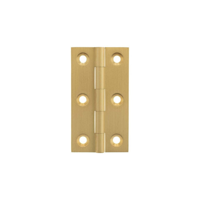 Millhouse Brass Cabinet Hardware Satin Brass / Cabinet Hinges / 2.5" (64mm) Millhouse Brass Cabinet Butt Hinges 64mm x 35mm x 2mm - Satin Brass