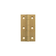 Quality image of Millhouse Brass Cabinet Butt Hinges 75mm x 41mm x 2mm - Satin Brass | Sku. mhbh75sb | available from Trade Door Handles.