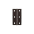 Quality image of Millhouse Brass Cabinet Butt Hinges 75mm x 41mm x 2mm - Urban Dark Bronze | Sku. mhbh75udb | available from Trade Door Handles.