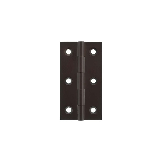 Millhouse Brass Cabinet Hardware Urban Dark Bronze / Cabinet Hinges / 3" (76mm) Millhouse Brass Cabinet Butt Hinges 75mm x 41mm x 2mm - Urban Dark Bronze