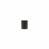 Millhouse Brass Cabinet Hardware Urban Dark Bronze / Cabinet Knobs Millhouse Brass Chrysler Diamond Cylinder Cabinet Knob Handle - Urban Dark Bronze
