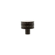 Quality image of Millhouse Brass Chrysler Diamond Round Cabinet Knob Handle - Urban Dark Bronze | Sku. mhcd1530udb | available from Trade Door Handles.