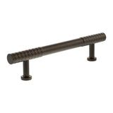 Millhouse Brass Cabinet Hardware Urban Dark Bronze / Cabinet Pull Handles Millhouse Brass Chrysler Diamond T-Bar Cabinet Pull Handle 128mm - Urban Dark Bronze