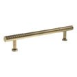 Quality image of Millhouse Brass Chrysler Diamond T-Bar Cabinet Pull Handle 160mm - Antique Brass | Sku. mhcd17160ab | available from Trade Door Handles.