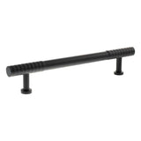 Millhouse Brass Cabinet Hardware Matt Black / Cabinet Pull Handles Millhouse Brass Chrysler Diamond T-Bar Cabinet Pull Handle 160mm - Matt Black