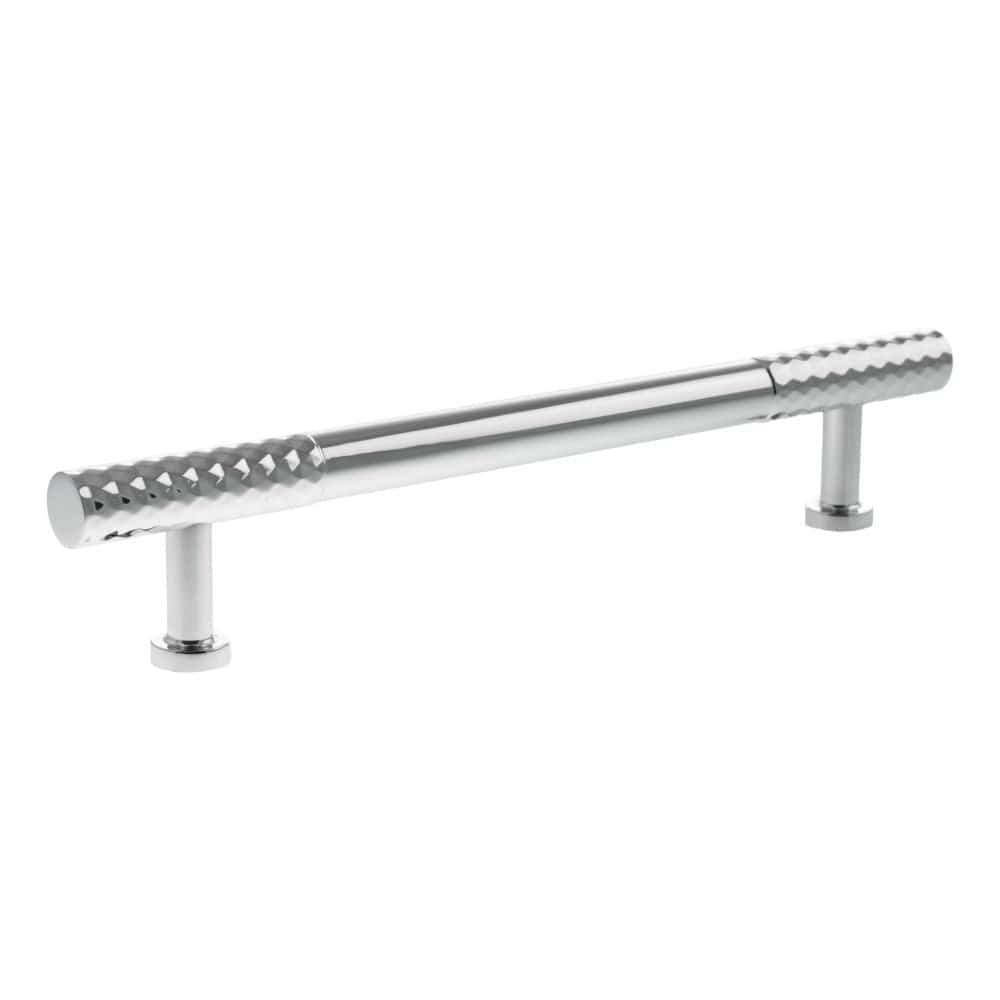 Millhouse Brass Cabinet Hardware Polished Chrome / Cabinet Pull Handles Millhouse Brass Chrysler Diamond T-Bar Cabinet Pull Handle 160mm - Polished Chrome