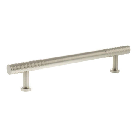 Millhouse Brass Cabinet Hardware Satin Nickel / Cabinet Pull Handles Millhouse Brass Chrysler Diamond T-Bar Cabinet Pull Handle 160mm - Satin Nickel